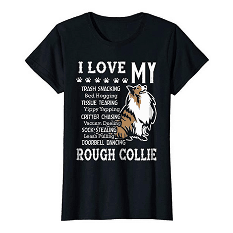 Love my rough collie tshirt