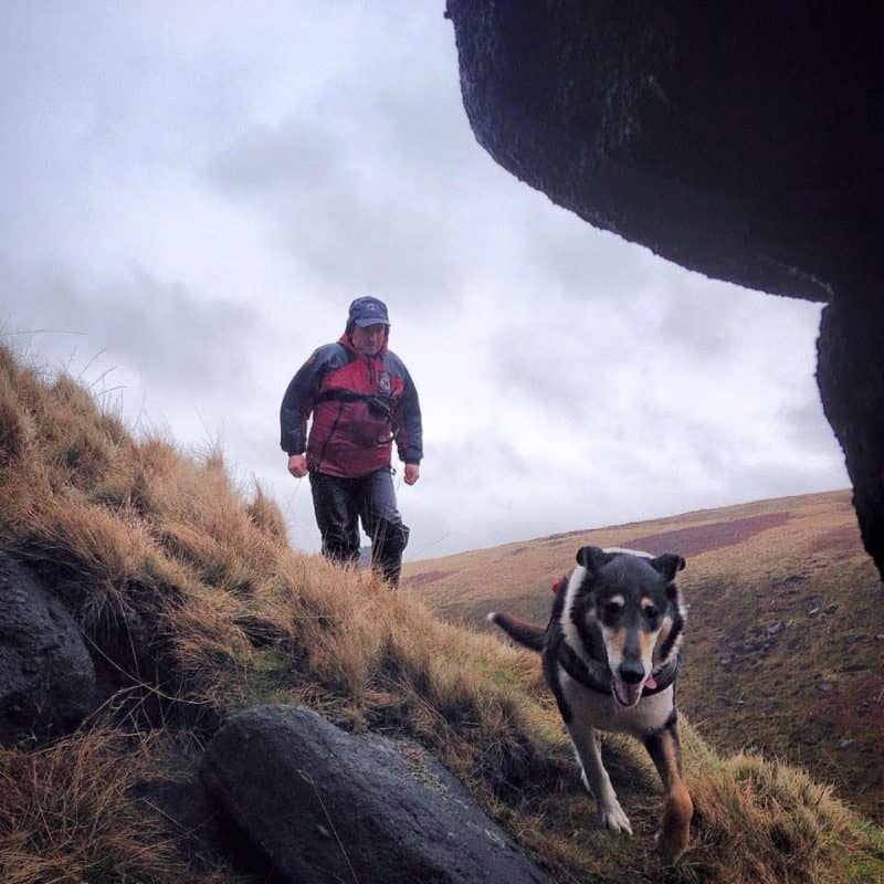 Finn leads Stephen back to his find