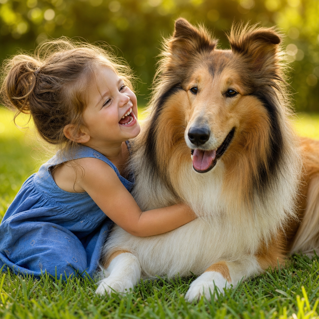 are collies good with kids